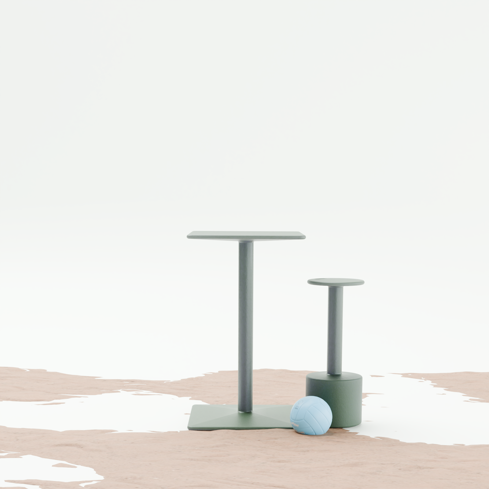 MESA CUADRADA ALTA S KAFE